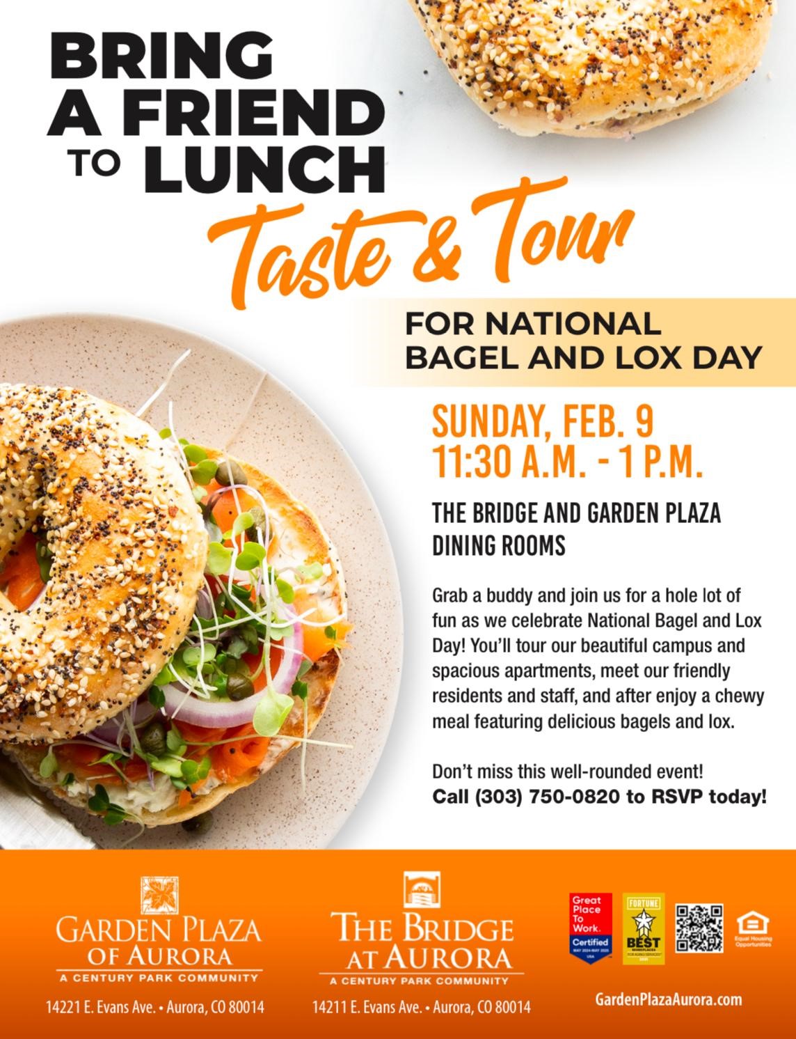Taste and Tour: National Bagel and Lox Day!